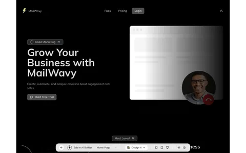 Minimal By Siteplay.ai template preview