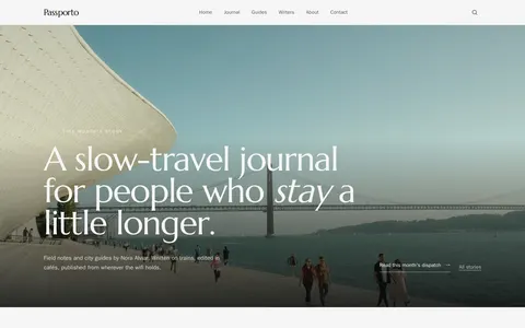Passporto template preview