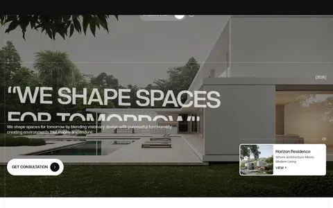 Studio Arch template preview