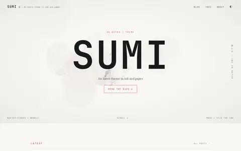 Sumi template preview