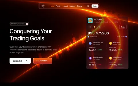 Trenox template preview