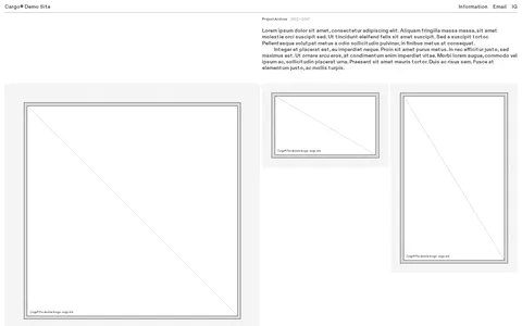Wireframe M233 template preview