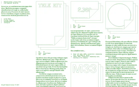 Graphic D744 template preview