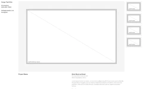 Wireframe W322 template preview