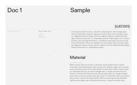 Wireframe W465 template preview