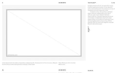 Wireframe Q140 template preview