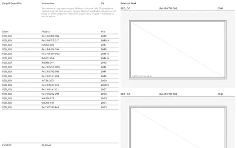 Wireframe K939 template preview