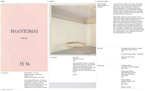 Template M069 template preview