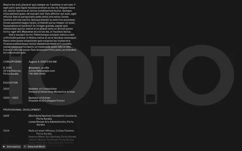 Template Browser template preview