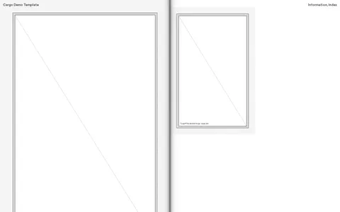 Wireframe B374 template preview