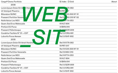 Template Browser template preview