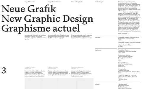 Template Browser template preview