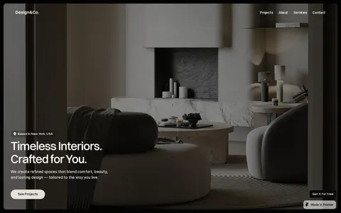 Able Luxury template preview