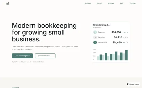 accountants template template preview