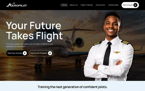 AeroPilot template preview