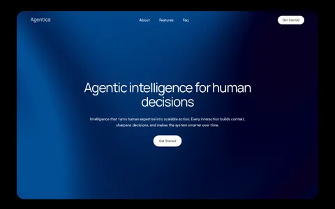 Agenctica template preview