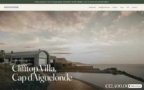 Aiguelonde template preview