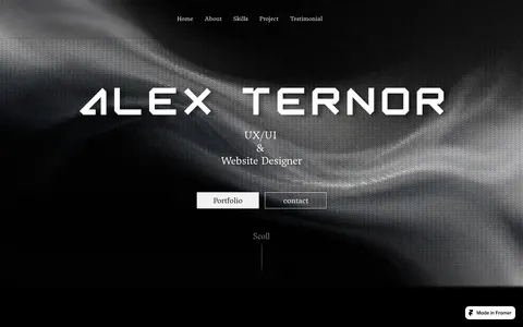 Alex Torner template preview