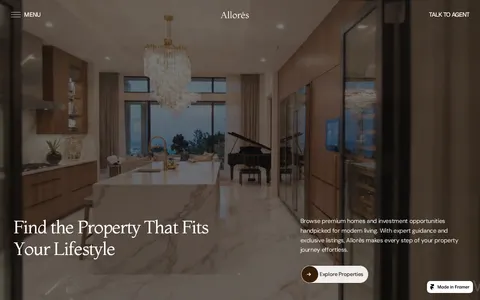 Allorés template preview