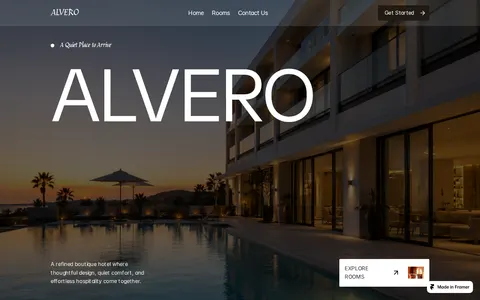 ALVERO template preview