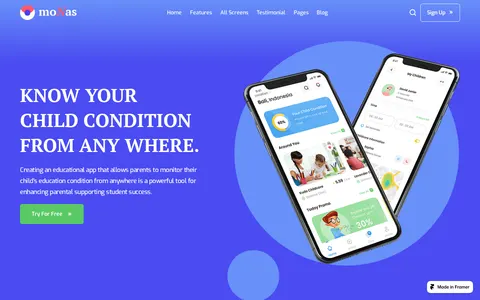 AppSpark template preview