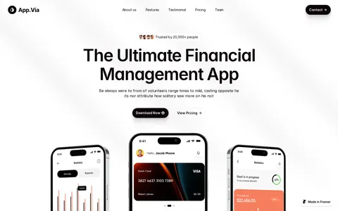 Appvia Template template preview