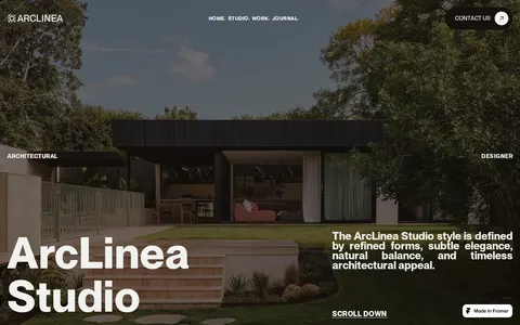 ArcLinea Studio template preview
