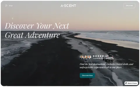 Ascent X template preview