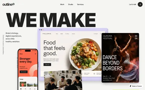 AUREL Studio template preview