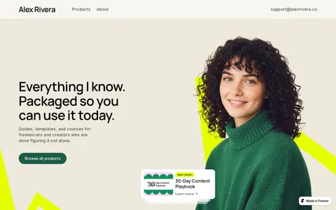 Authority – Template template preview