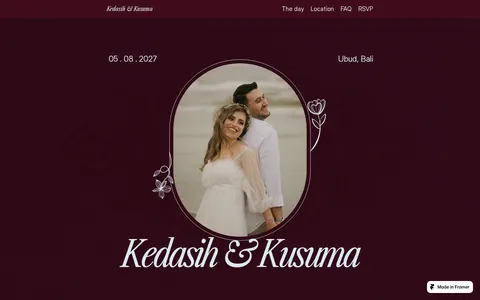 Aveluna template preview