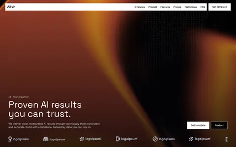 BioLens template preview