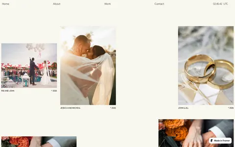 Blissgraphy template preview