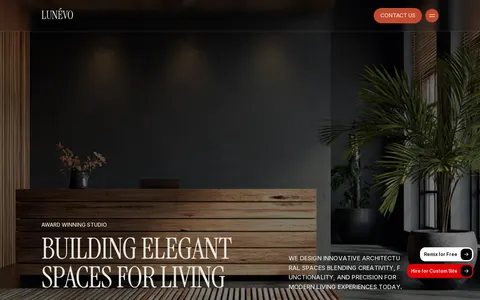 Builders Website template preview