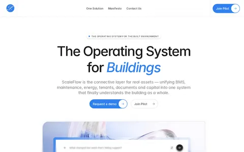 Building OS Page template preview
