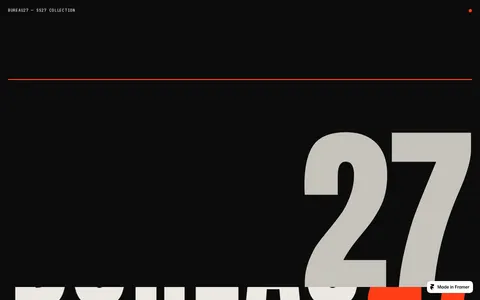 Bureau27 template preview