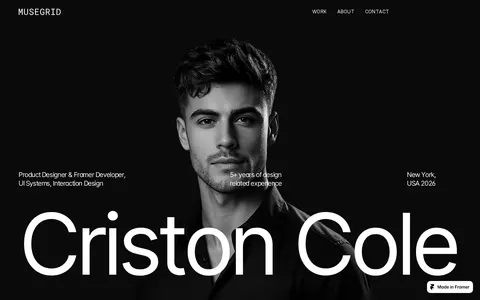 Cadence Fitness template preview