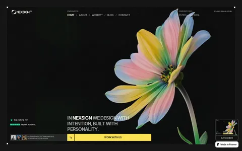 Candid template preview