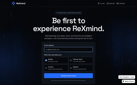 Capture Pro template preview