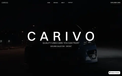 CARIVO template preview