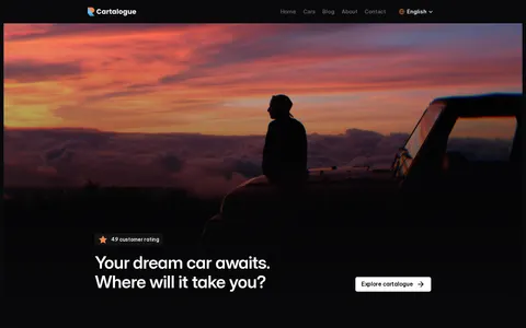 Cartalogue template preview