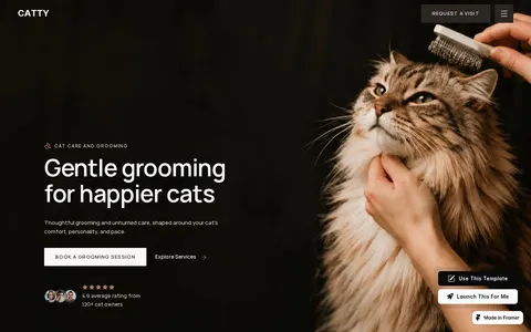 Catty template preview