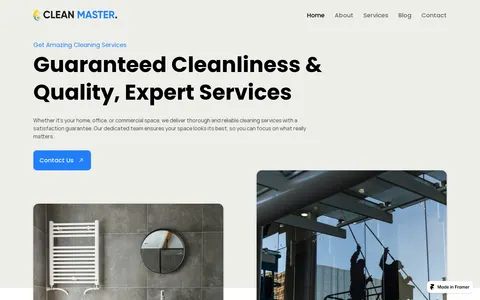 CleanMaster template preview