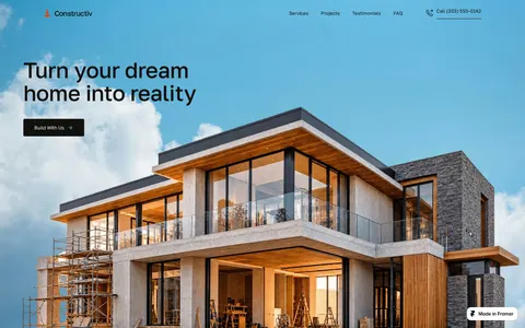Constructiv template preview