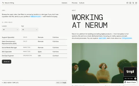 Copro template preview