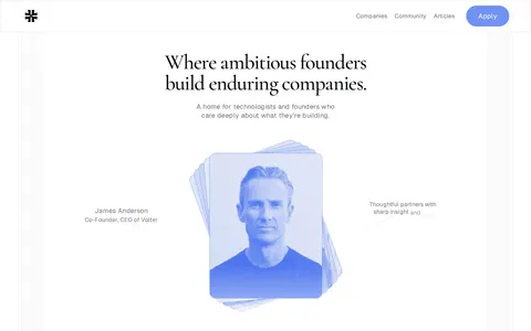 CoreLine Venture template preview