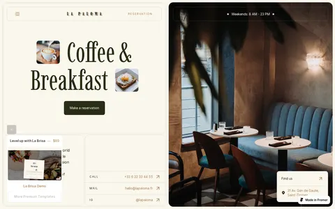 Crumb template preview