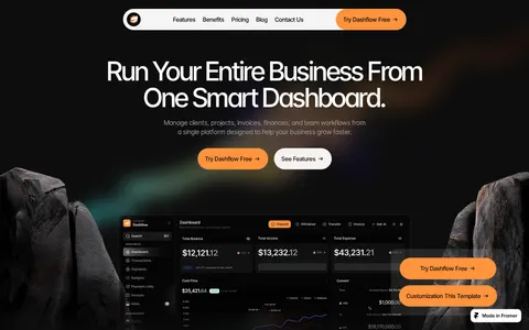 Dashflow template preview