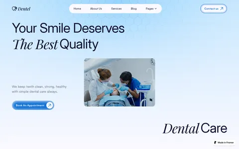 Dentel template preview