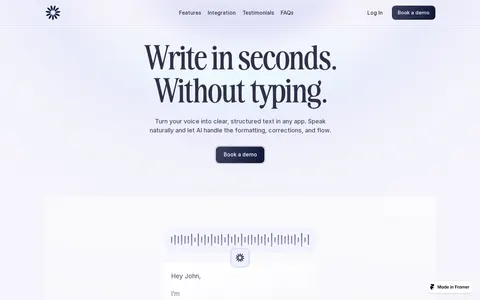 Dictly template preview
